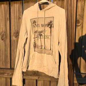 Lighweight Printed Hoodie